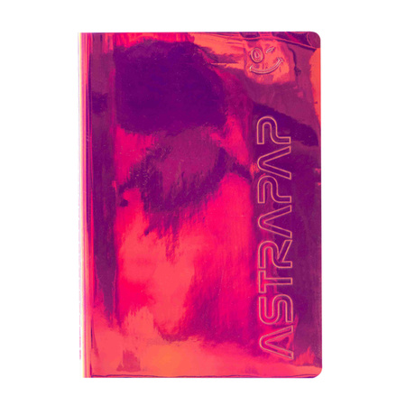 Zeszyt A5 holographic 32k.linia 1szt.mix