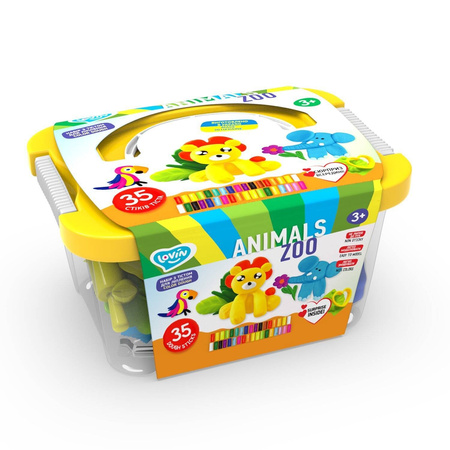 Masa Plastyczna lekka TM Lovin zwierzątka +akcesoria