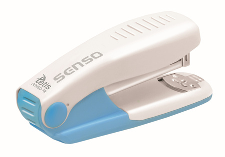 Zszywacz metalowy 24/6-26/6 niebieski Tetis 25 arkuszy