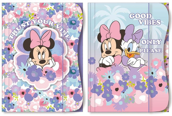 Teczka A4 z gumką Minnie Mouse 1szt.mix