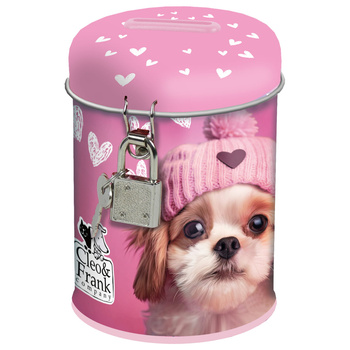 Skarbonka z kłódką Cleo i Frank 42