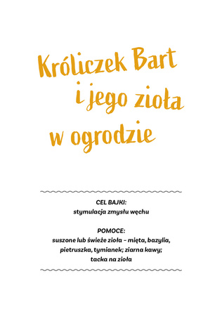 Przygody króliczka Barta i sówki Kui Bajki sensoryczne