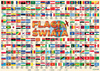 Puzzle 1000 Flagi świata