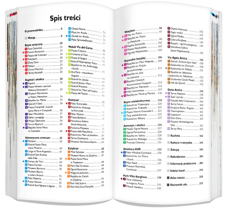 Rzym przewodnik z atlasem 2025
