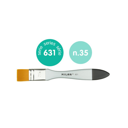 Pędzel spalter Premium Synthetic Milan seria 631 nr 35 blister