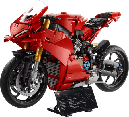 Lego Technic Motocykl Ducati Panigale V4 S V29 42202