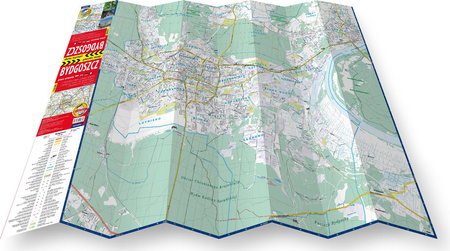 Bydgoszcz plan miasta 1: 20 000 foliowana 2024