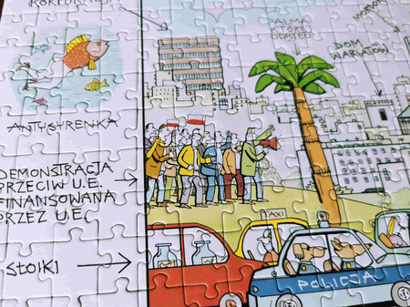 Puzzle 1000 Warszawa