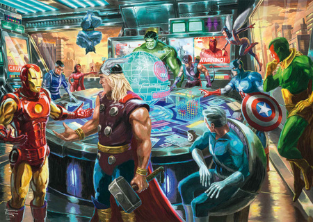 Puzzle 1000 PQ T.Kinkade Avengers 110807
