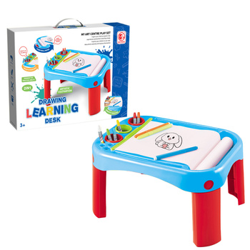 Tablica z nóżkami zielono fioletowa