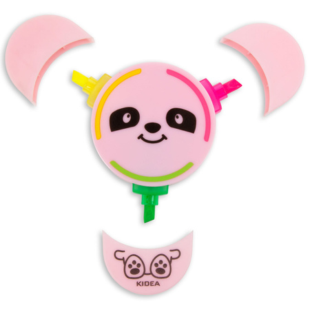 Zakreślacz 3w1 z figurką Kidea mix 1 sztuka