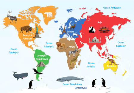 Atlas świata dla dzieci