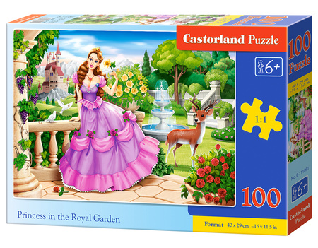 Puzzle 100 Księżniczka w ogrodzie B-111091