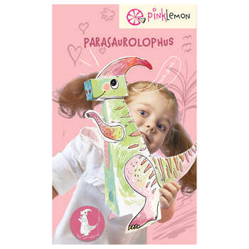 Kolorowanka 3D Dinozaur Parasaurolophus