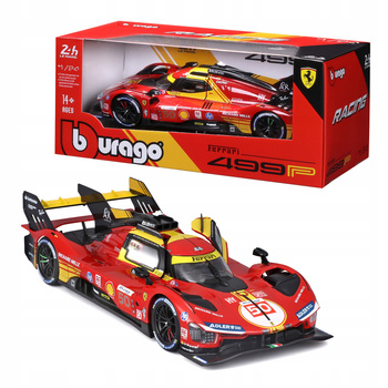 BBURAGO MODEL Ferrari Racing 499P 1:24