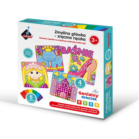 Piankowa wyklejanka baśnie