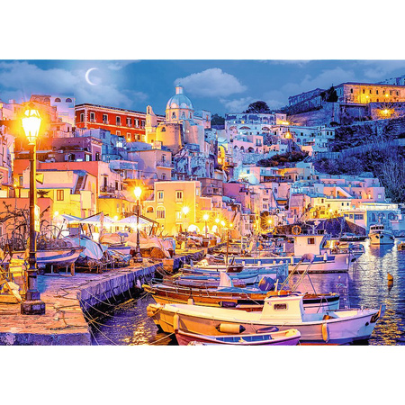 Puzzle 1000 Wyspa Procida nocą Włochy 10794
