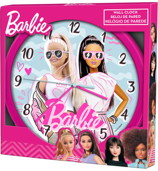 Zegar ścienny Barbie 25cm. BB00014