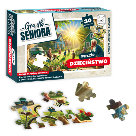 Puzzle Dzieciństwo Gra dla Seniora