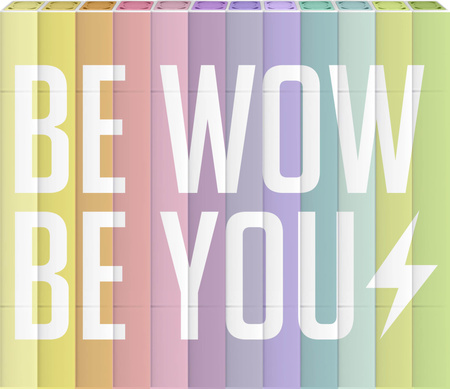 Flamastry dwustronne 12 kolorów WOW00060