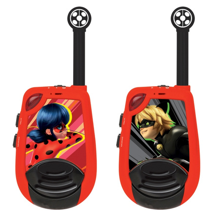 Krótkofalowki Walkie-talkie Miraculous z funkcją alfabetu Morse'a TW25MI