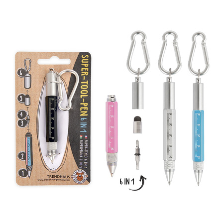 Długopis brelok i zestaw narzędziowy 1 szt.mix