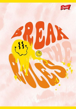 Paczka Zeszyt A5 32k kratka keep smiling mix pakiet 15 sztuk