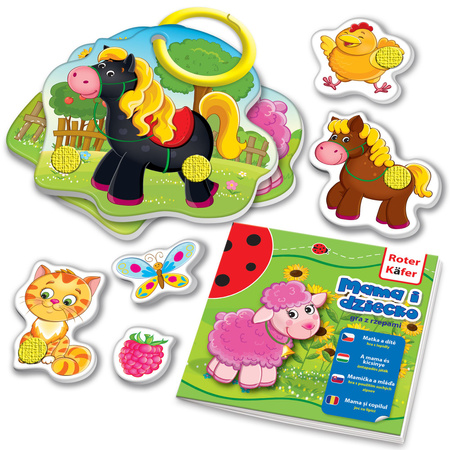 Gra Edukacyjna z rzepami mama i dziecko rk5101 02