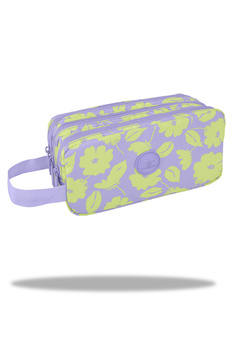Saszetka potrójna z rączką Coolpack Primus L Flores Lila