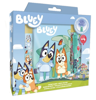 Pamiętnik z magicznym długopisem Bluey BY00007