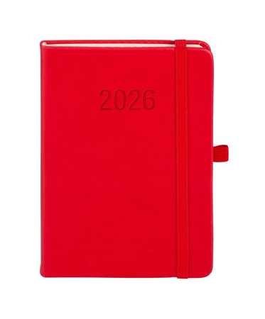 Kalendarz 2026 Memofix B6 TDW czerwony