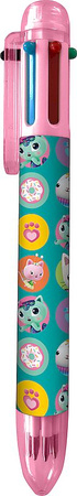 Długopis Gabby's Dollhouse 6 kolorów GD00027