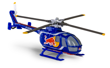Helikopter MBB BO 105 The Flying Bulls 2023 w sakli 1:90