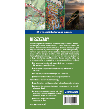 Bieszczady zestaw przewodnikowy 2w1 light 2024