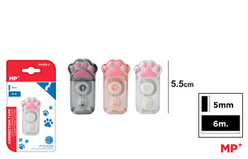 Korektor MP Łapka w taśmie  5mm x 6m 1szt.mix