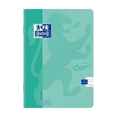 Paczka Zeszyt A5 16k podwójna linia kolorowa Oxford touch pastel mix pakiet 10 sztuk