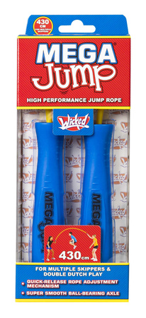 Skakanka Mega Jump Double 1szt. mix kolorów