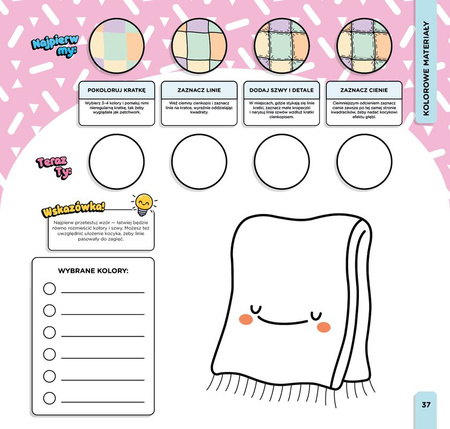 Kawaii Patterns. Kolorowanki do zakochania