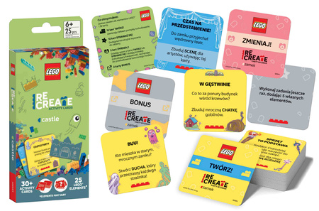 Lego Recreate karty wyzwań Zamek ACP-6607