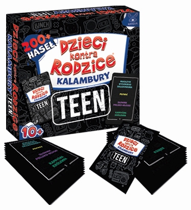 Gra Dzieci kontra rodzice Kalambury TEEN