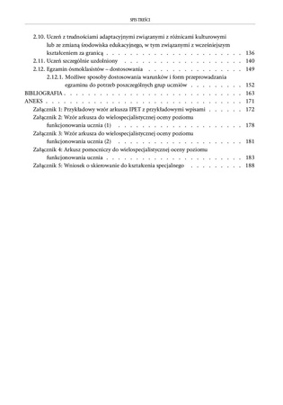 Uczniowie ze specjalnymi potrzebami edukacyjnymi
