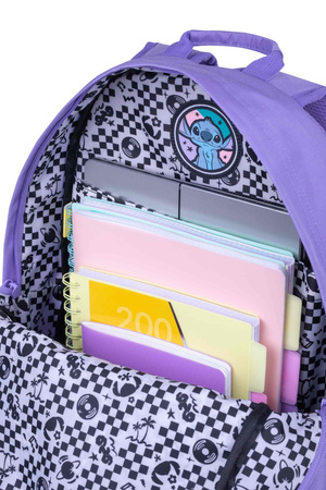 Plecak młodzieżowy Disney Fashion Scout Pro Stitch Purple