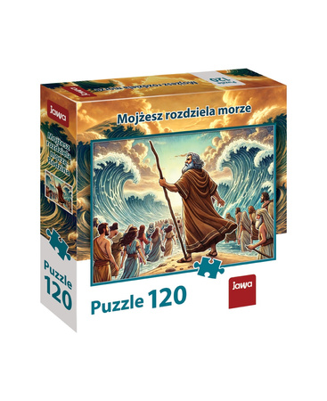 Puzzle 120 Mojżesz rozdziela morze