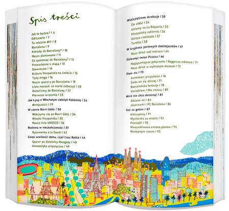 Barcelona dla młodych podróżników przewodnik do bazgrania 2024