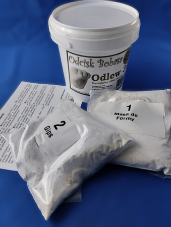 Odlew 3D Odcisk Bobasa mały