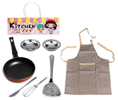 Zestaw kuchenny z fartuchem 7 elementów 110820