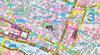 Paris city street map 1:15 000 (ANG) laminat 2023