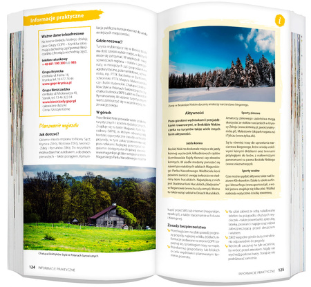 Beskid Niski light przewodnik + mapa
