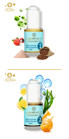 Peeling kawitacyjny 5w1 LUMINEO mega zestaw nawilżający