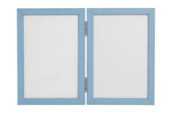 Ramka podwójna z glinką Tiny Memories niebieska